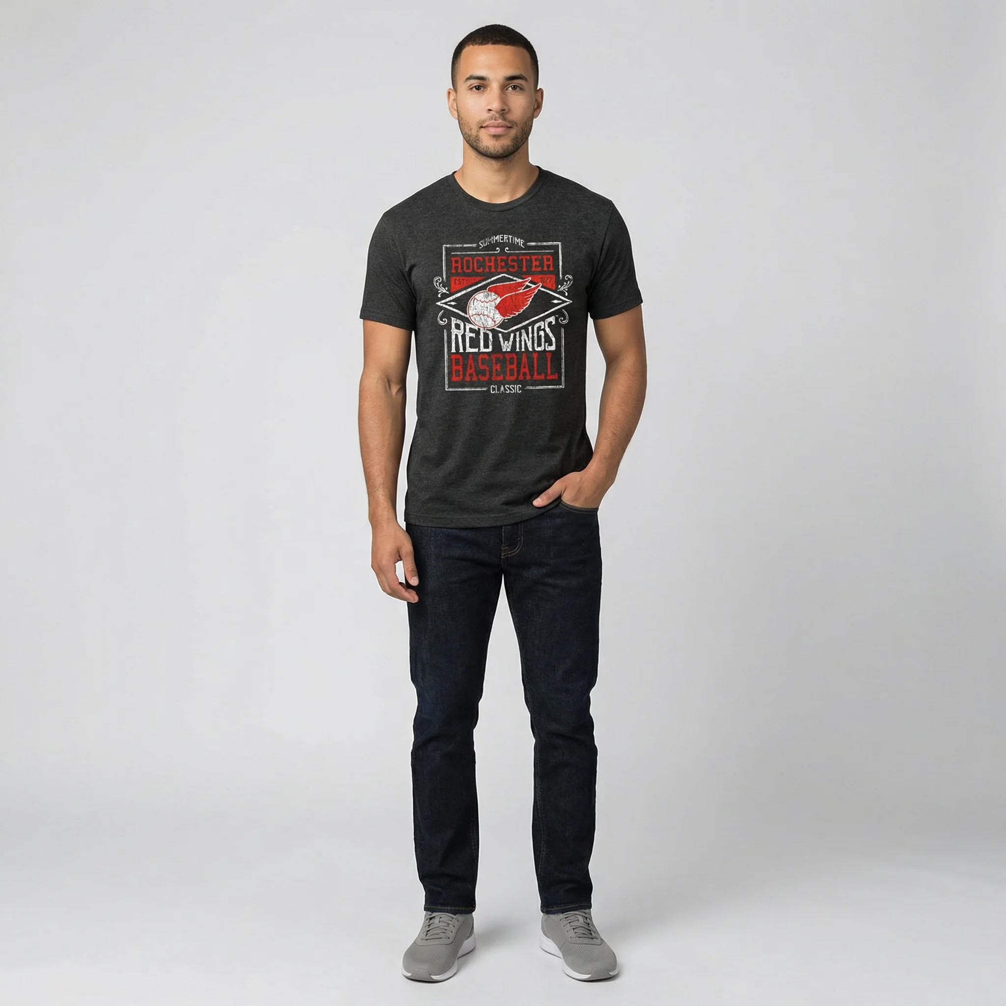 108 Stitches Classic Label Tee - Image 2