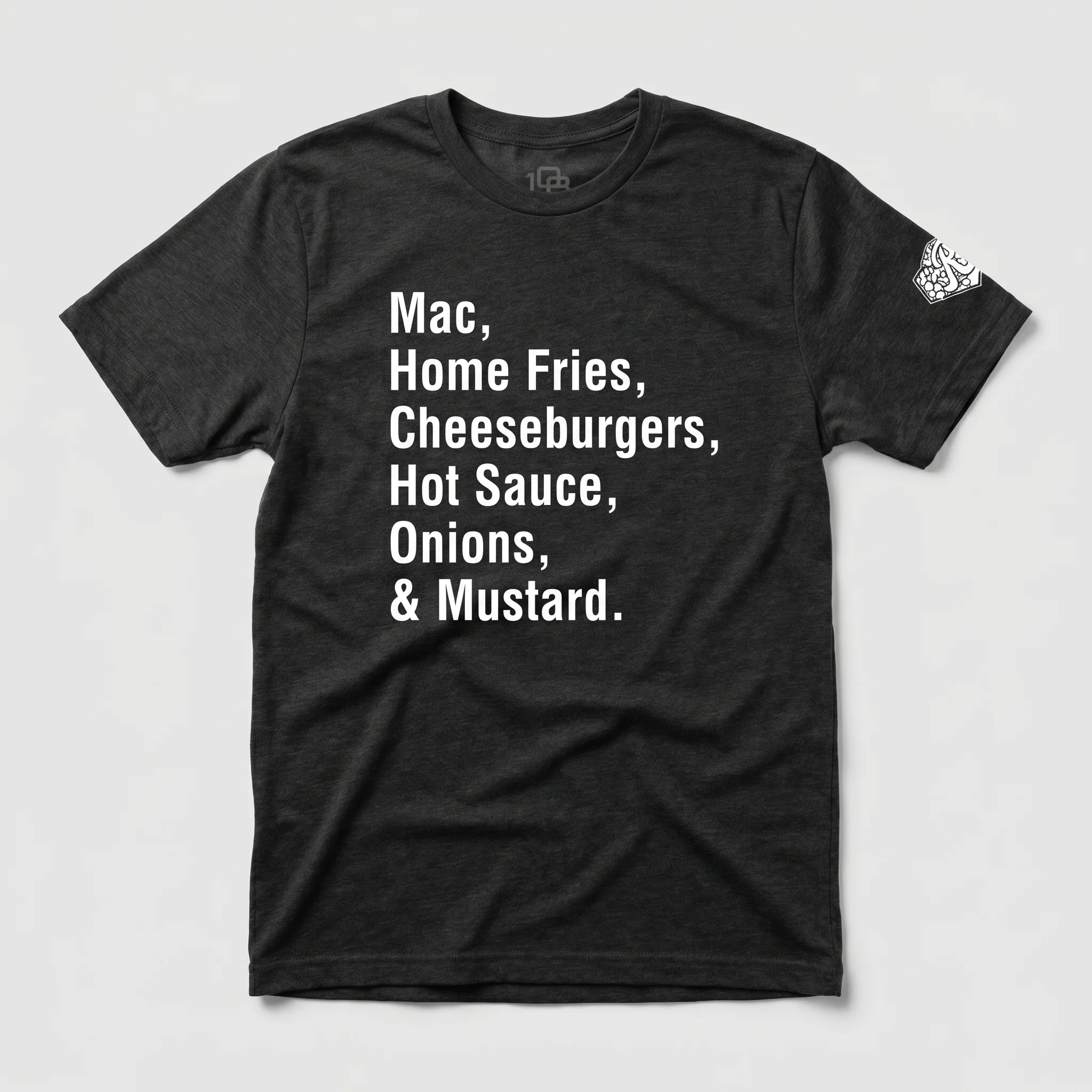 108 Stitches Garbage Plate Ingredients Tee