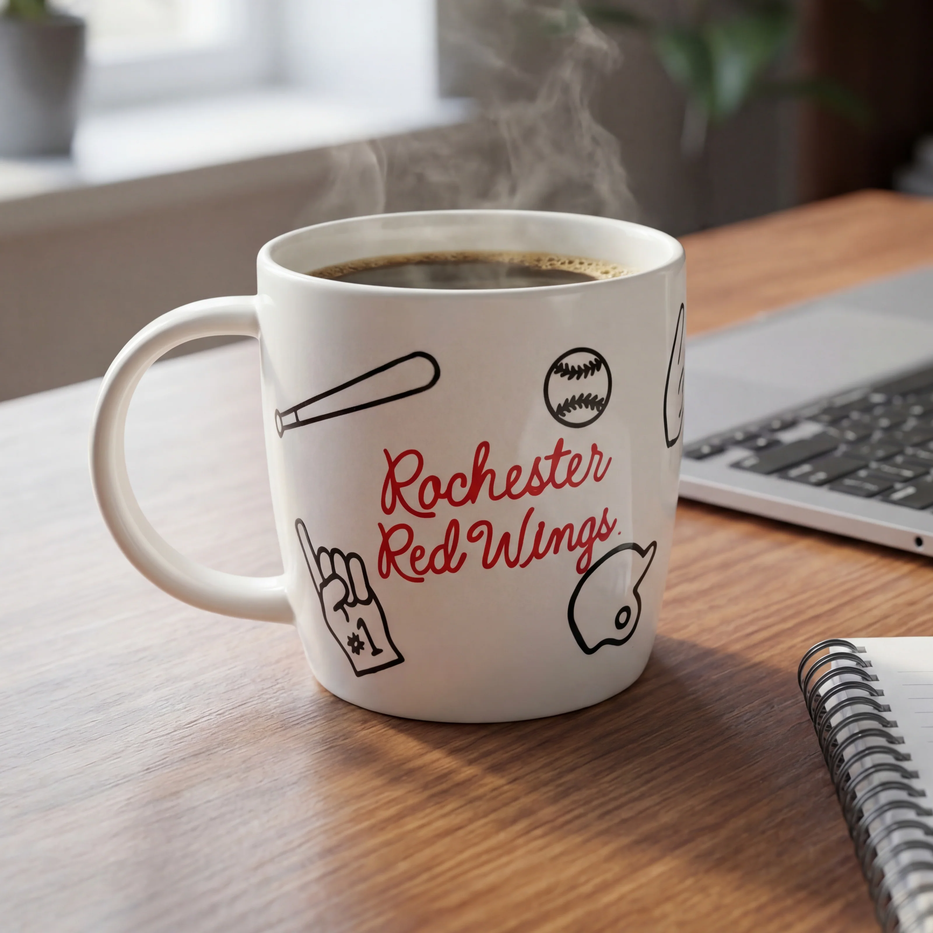 18oz Ceramic Playmaker Mug - Image 4