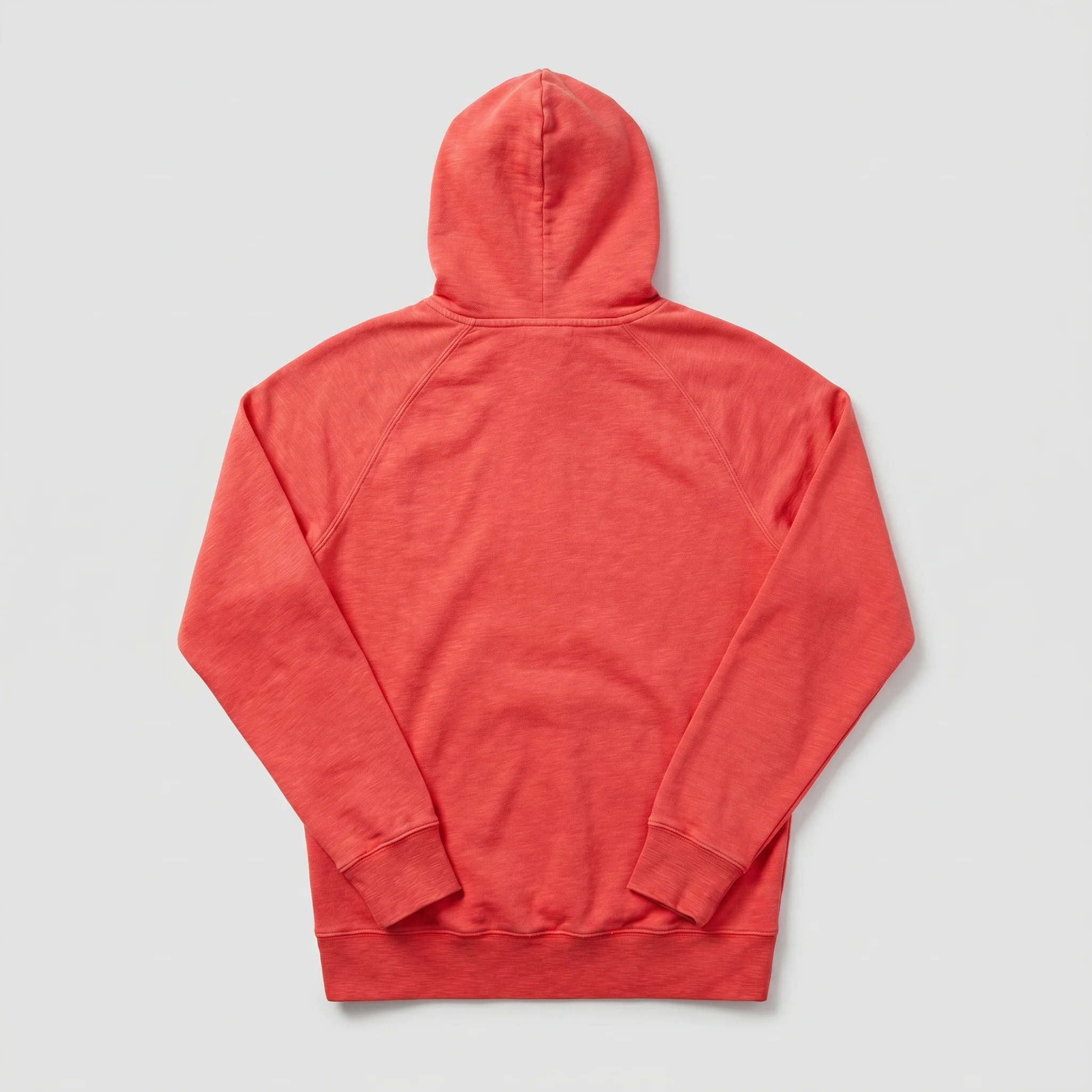 47 Premium Red Slub Hoodie - Image 3