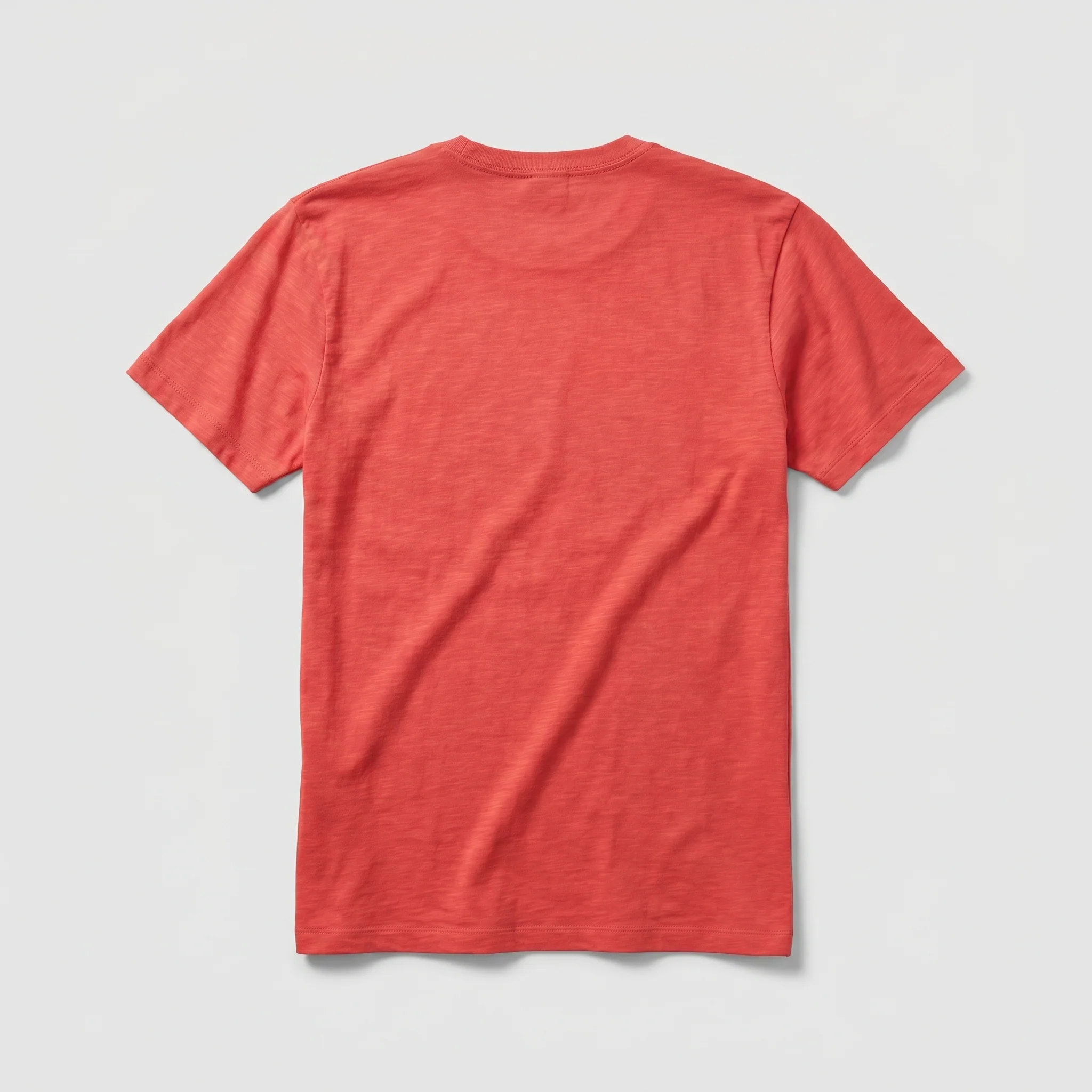 47 Red Slub T-Shirt - Image 2