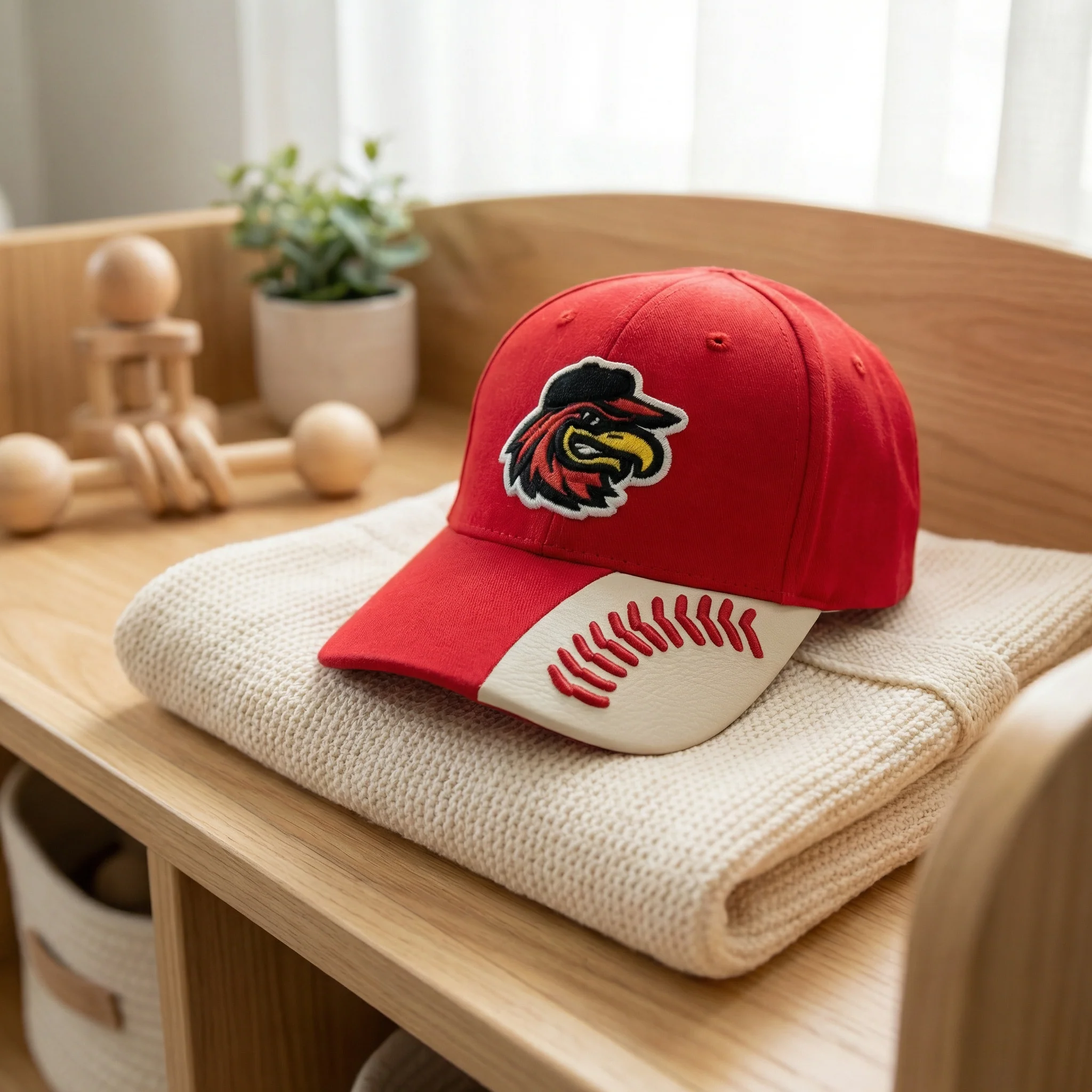 Bimm Ridder Infant Leather Ball Cap - Image 2