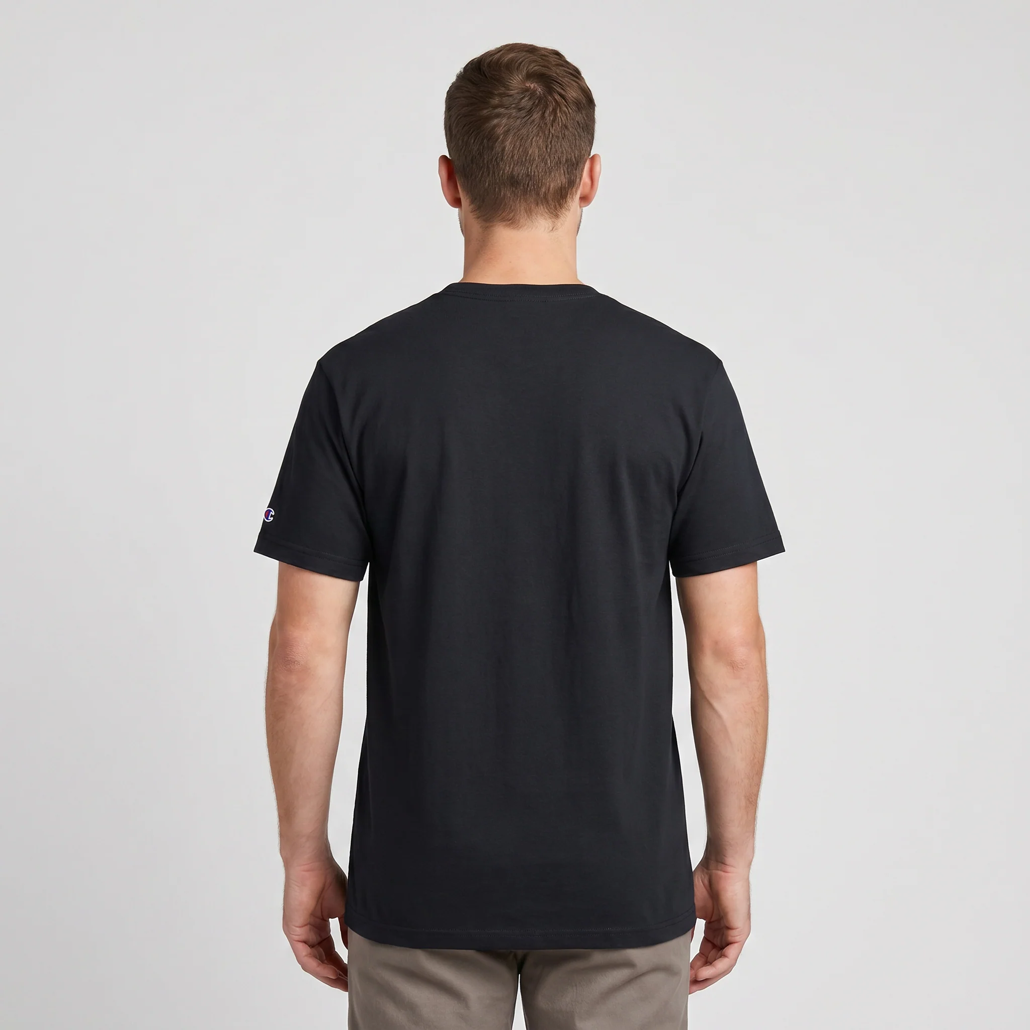 Champion Black Graphic Tee - Image 4