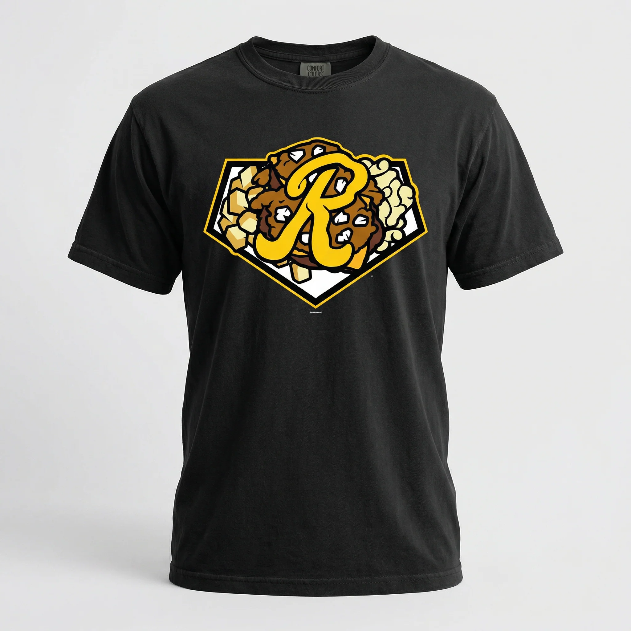 Comfort Colors Plates Black Tee