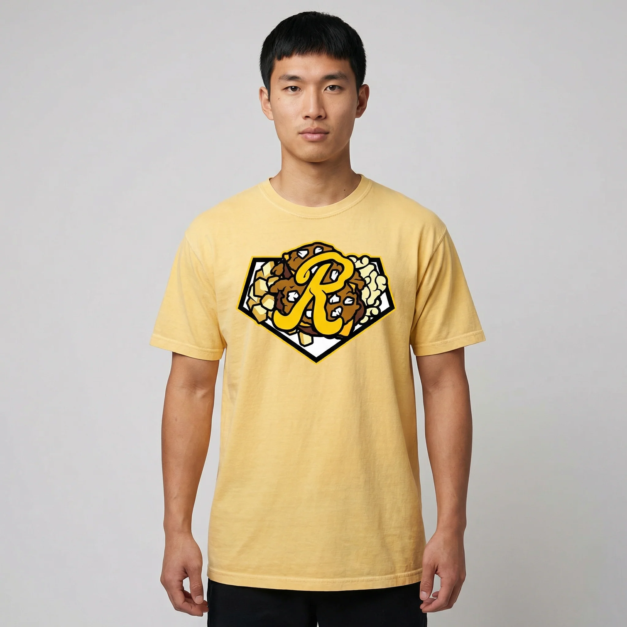 Comfort Colors Plates Yellow Tee - Image 2