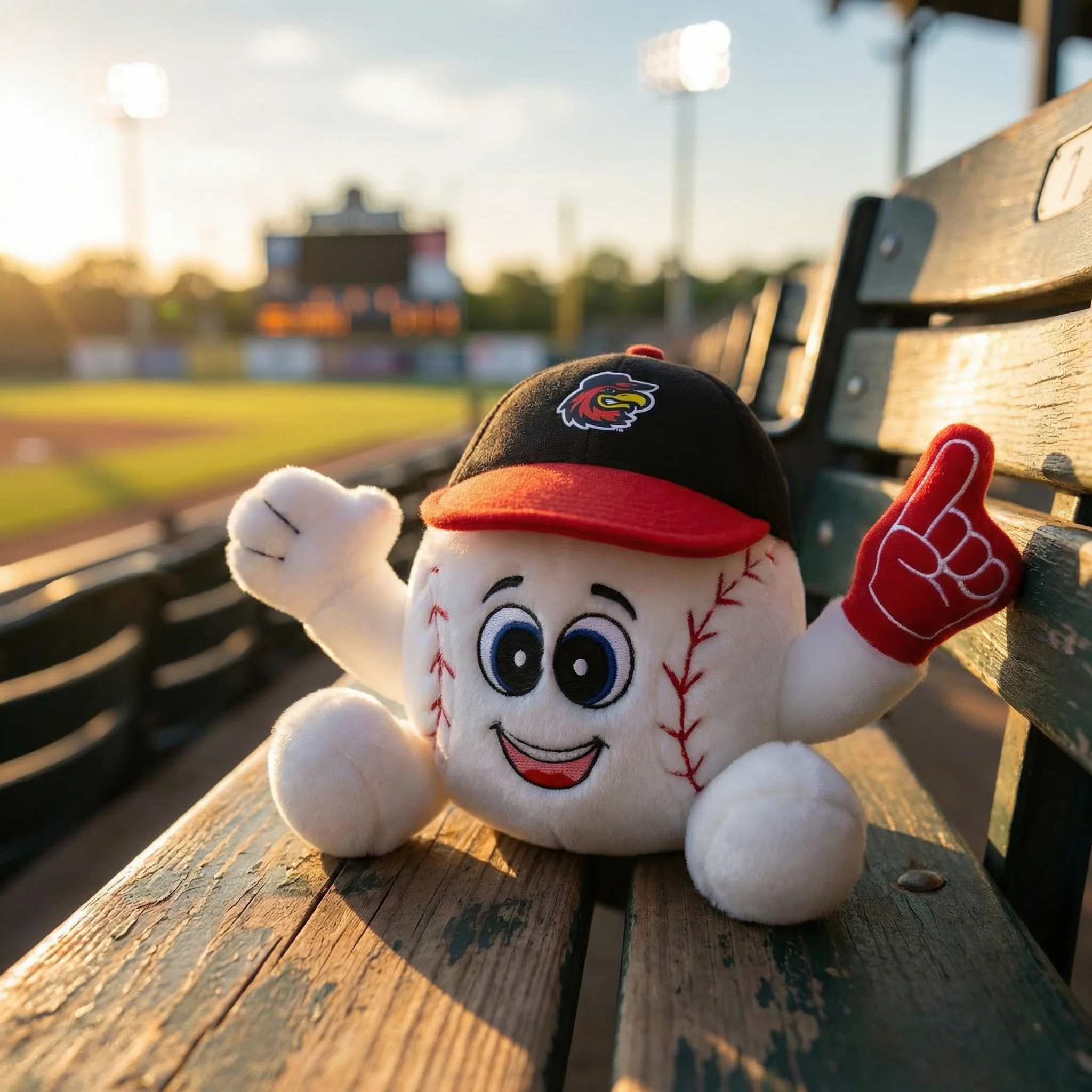 Mascot Factory Baseball Buddy Plush - Image 2