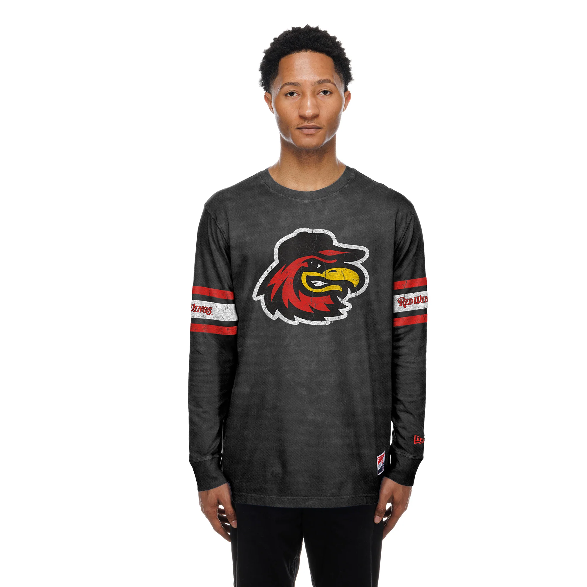 New Era Distressed Long Sleeve Tee - Image 3