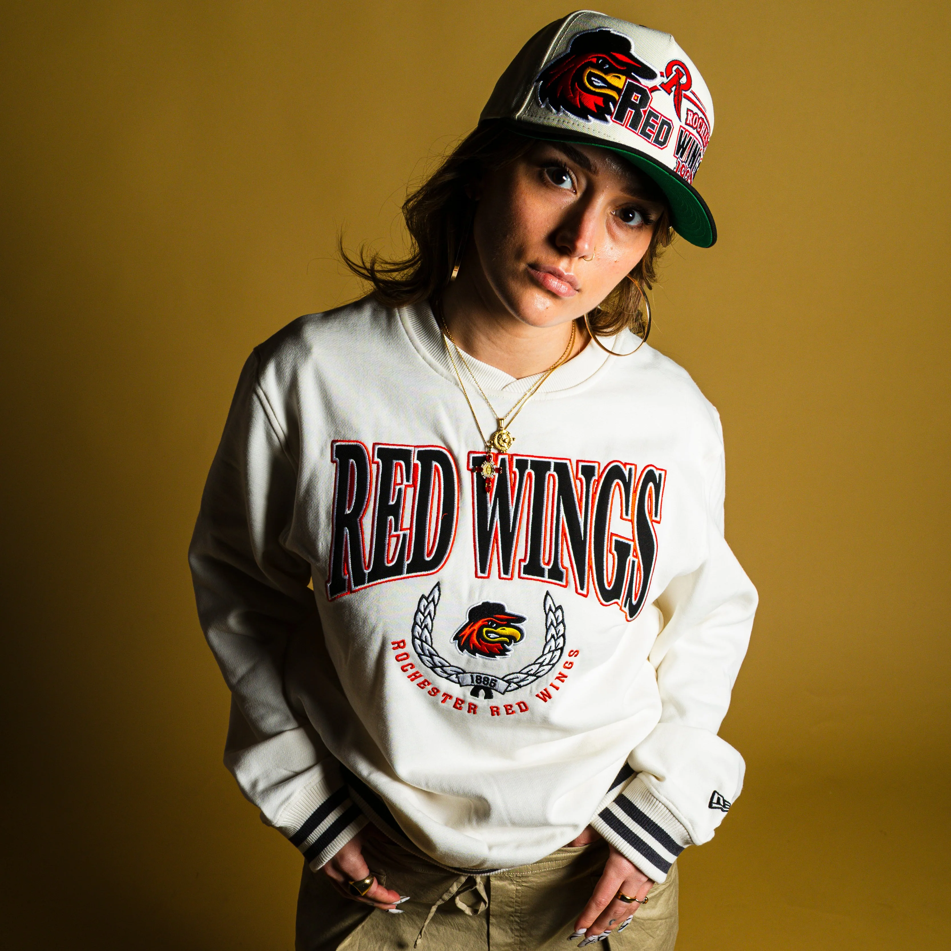 New Era Vintage Off-White Crew - Image 2