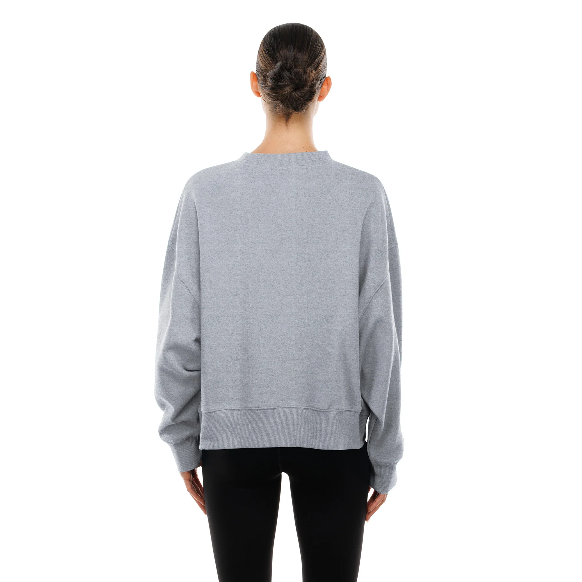 New Era Womens Gray Crewneck - Image 3