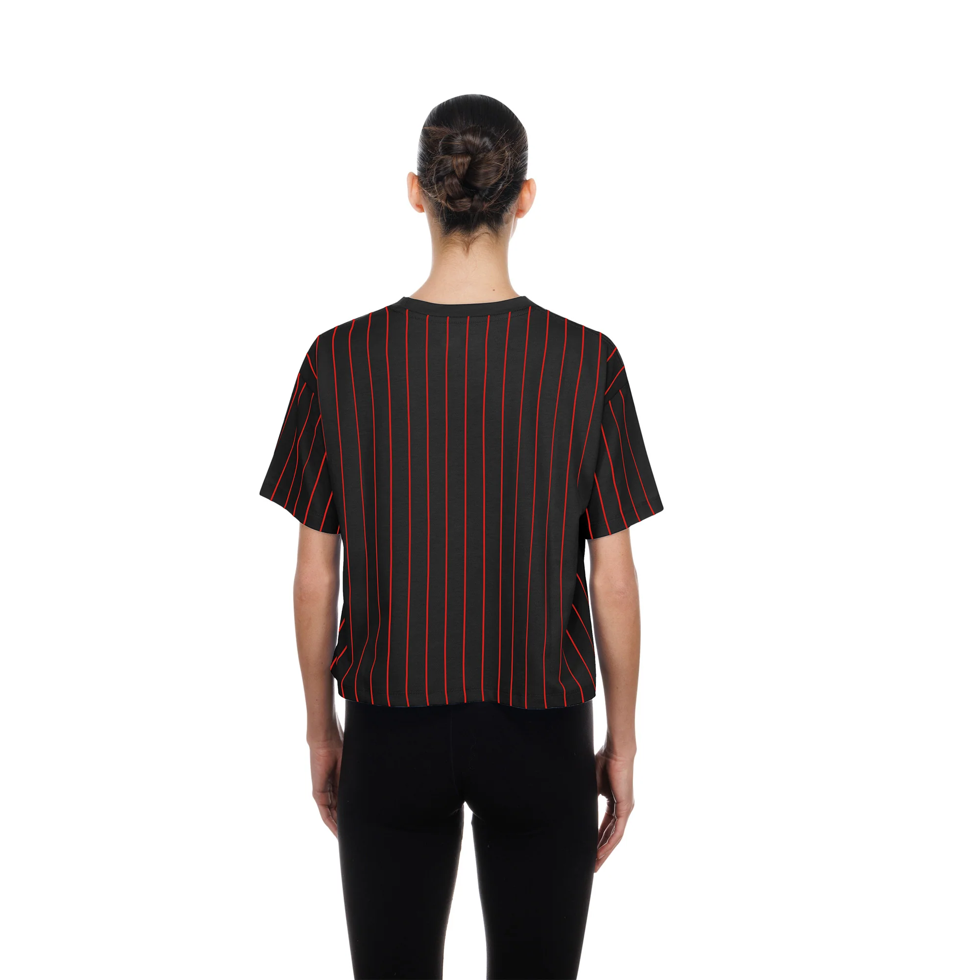 New Era Womens Pinstripe Tee - Image 3