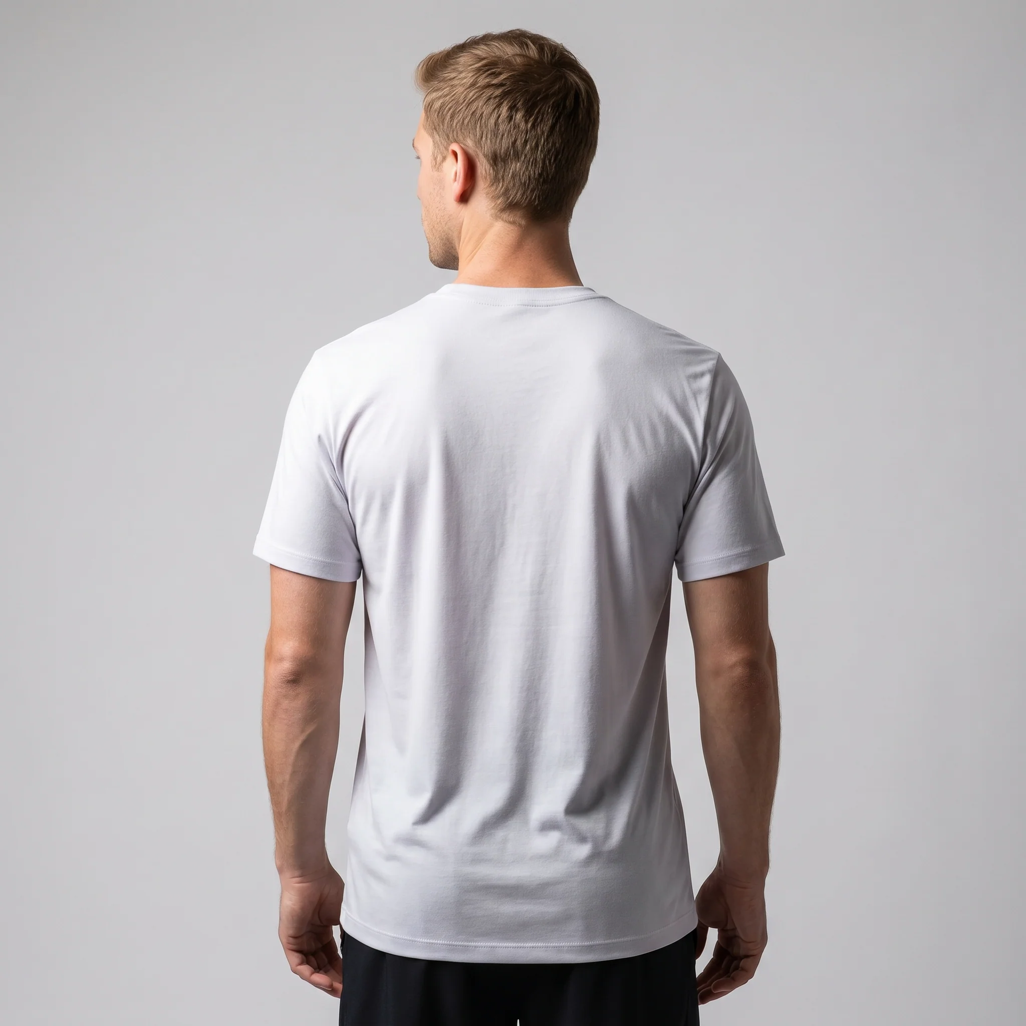 Nike Lilac White Dri-Fit Tee - Image 4