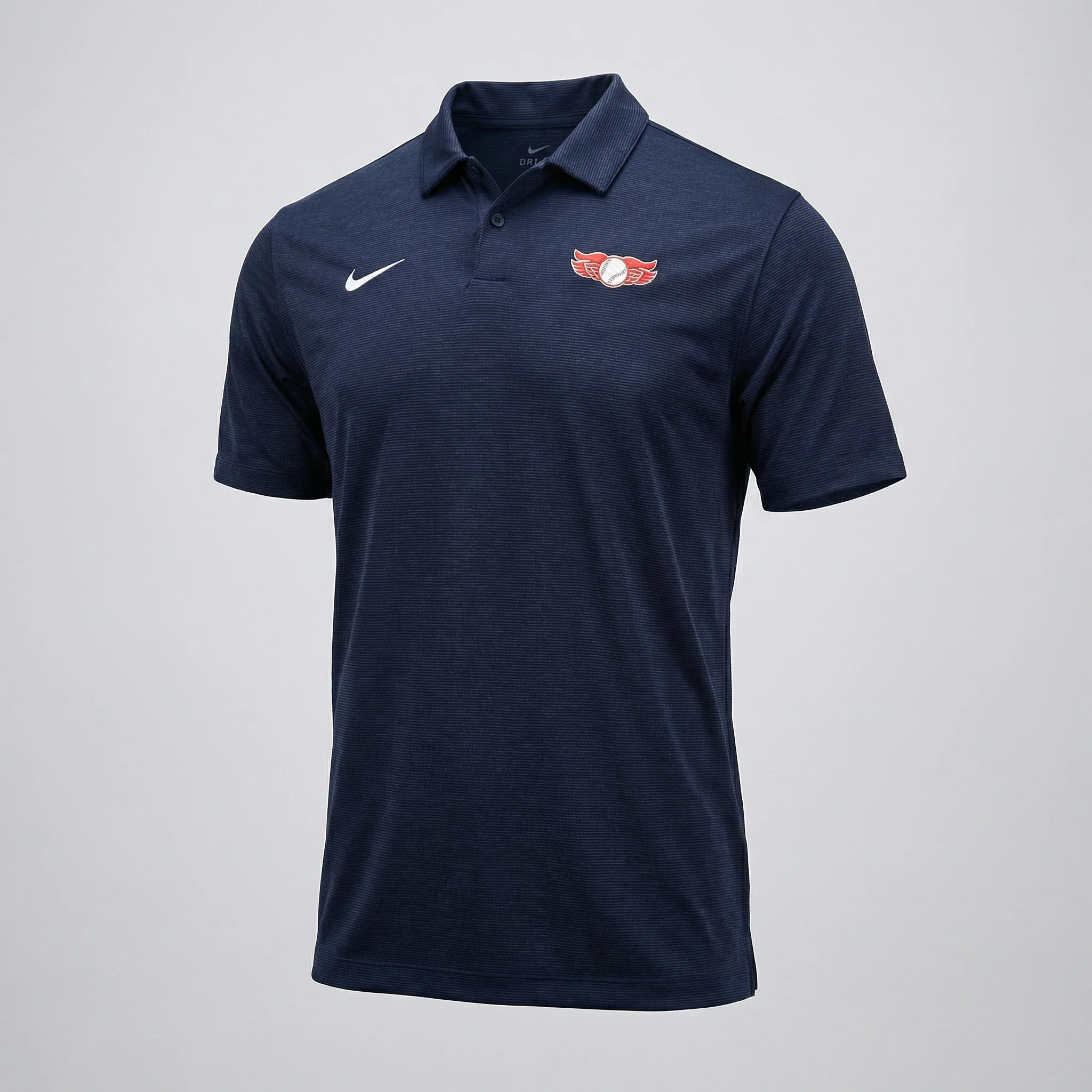 Nike Navy Throwback Polo