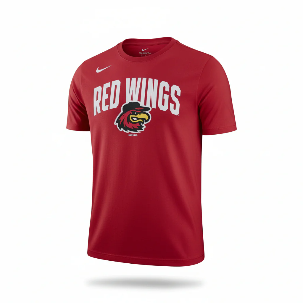 Nike Red Cotton Tee