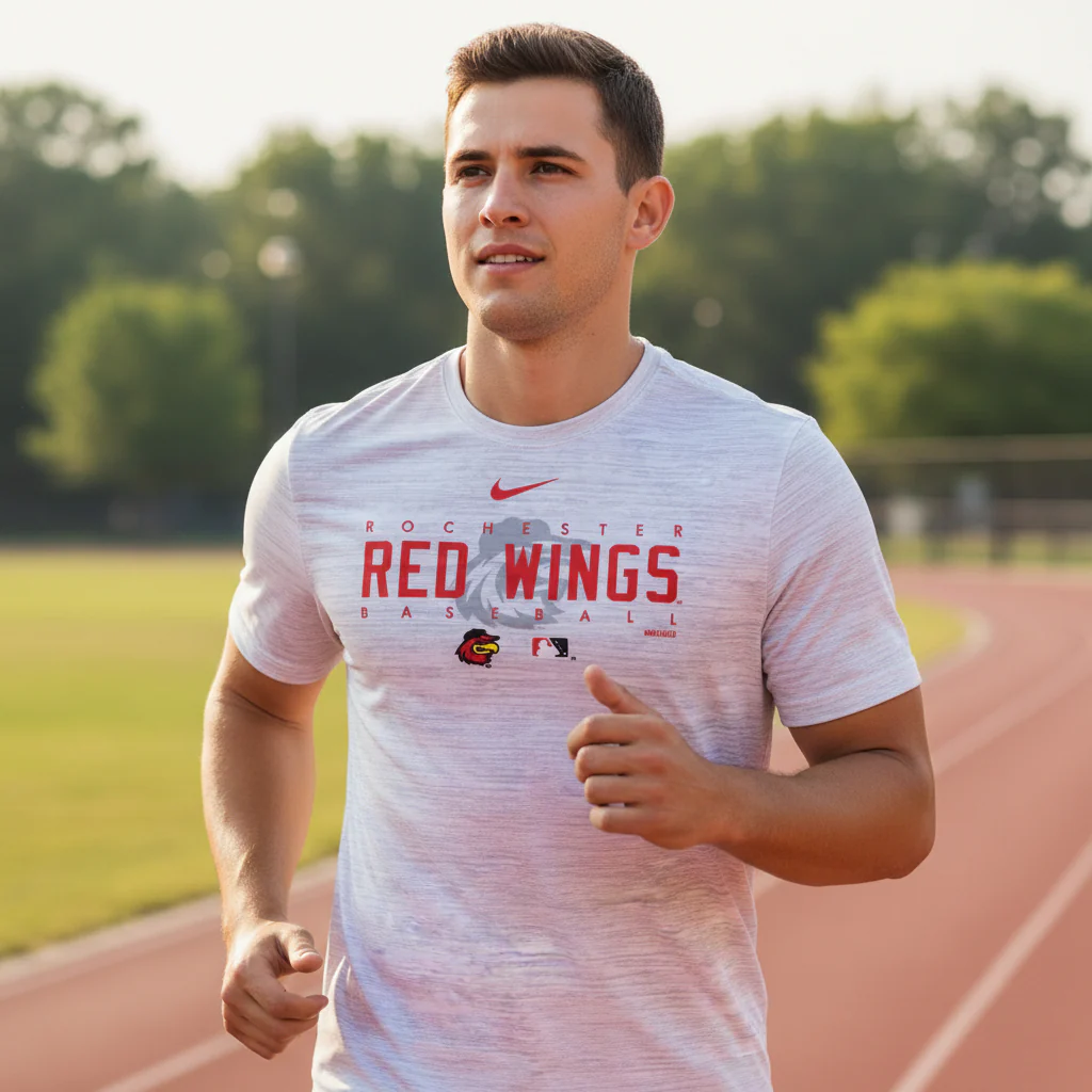 Nike White Velocity Tee - Image 3