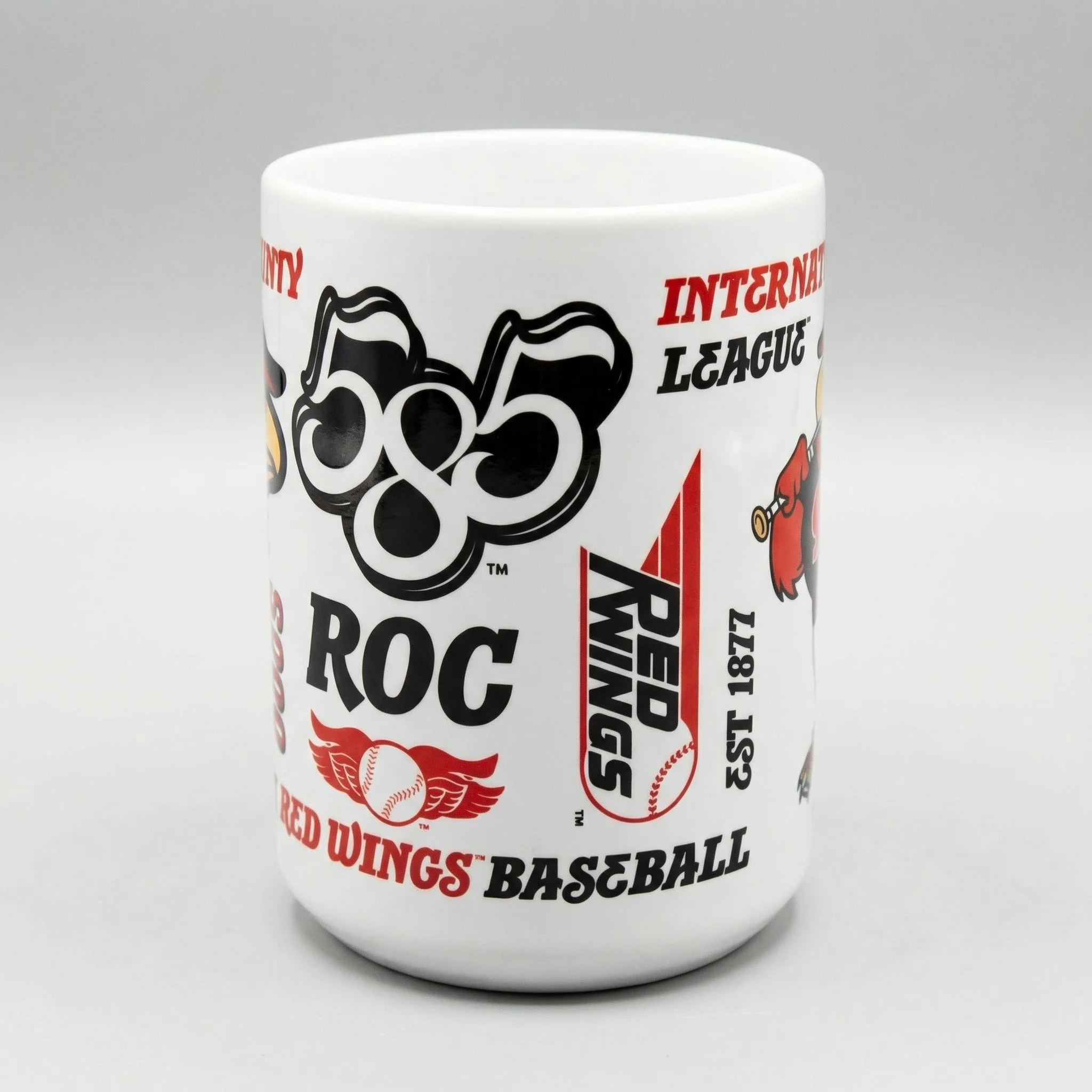 Red Wings Chaotic Coffee Mug - Image 2