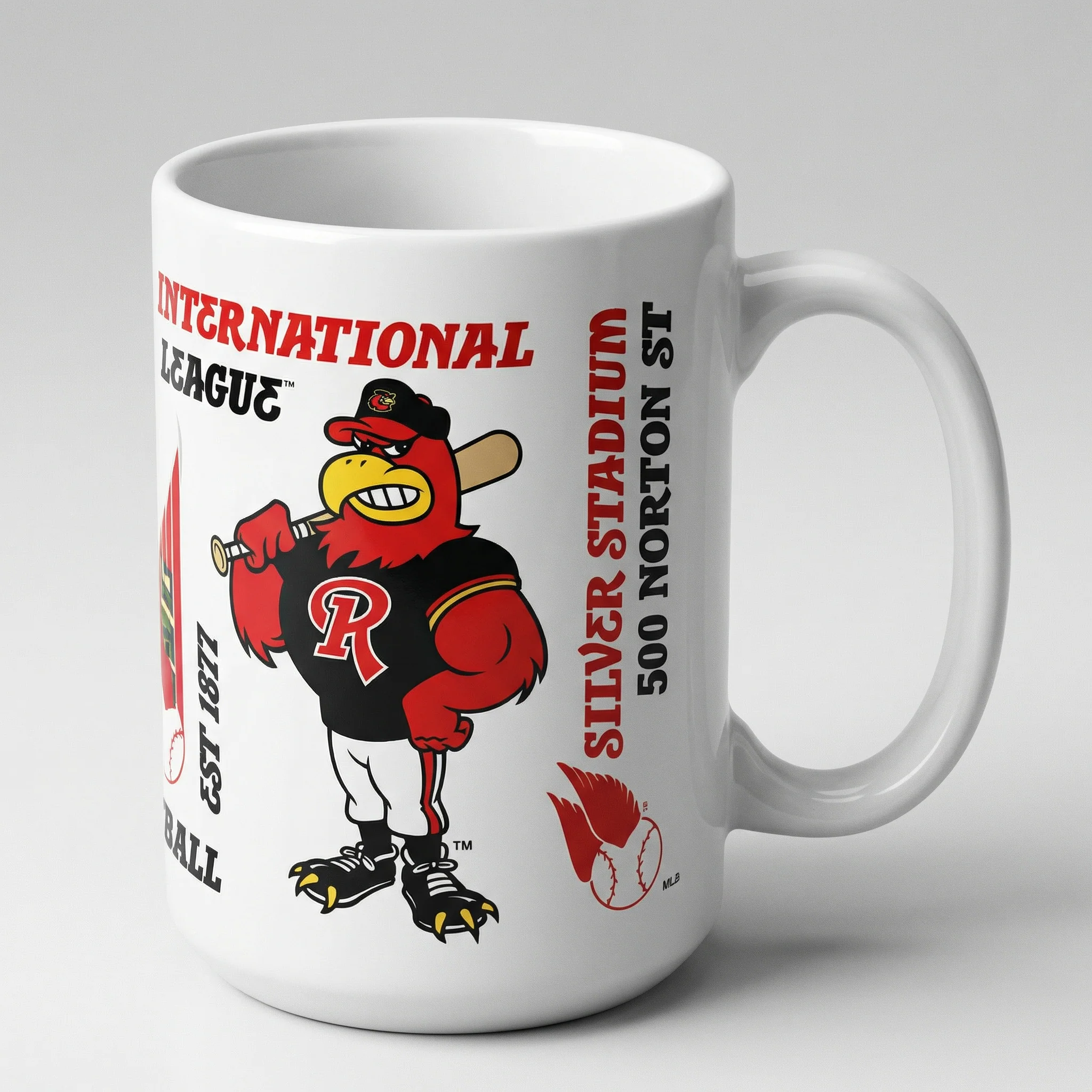 Red Wings Chaotic Coffee Mug - Image 3