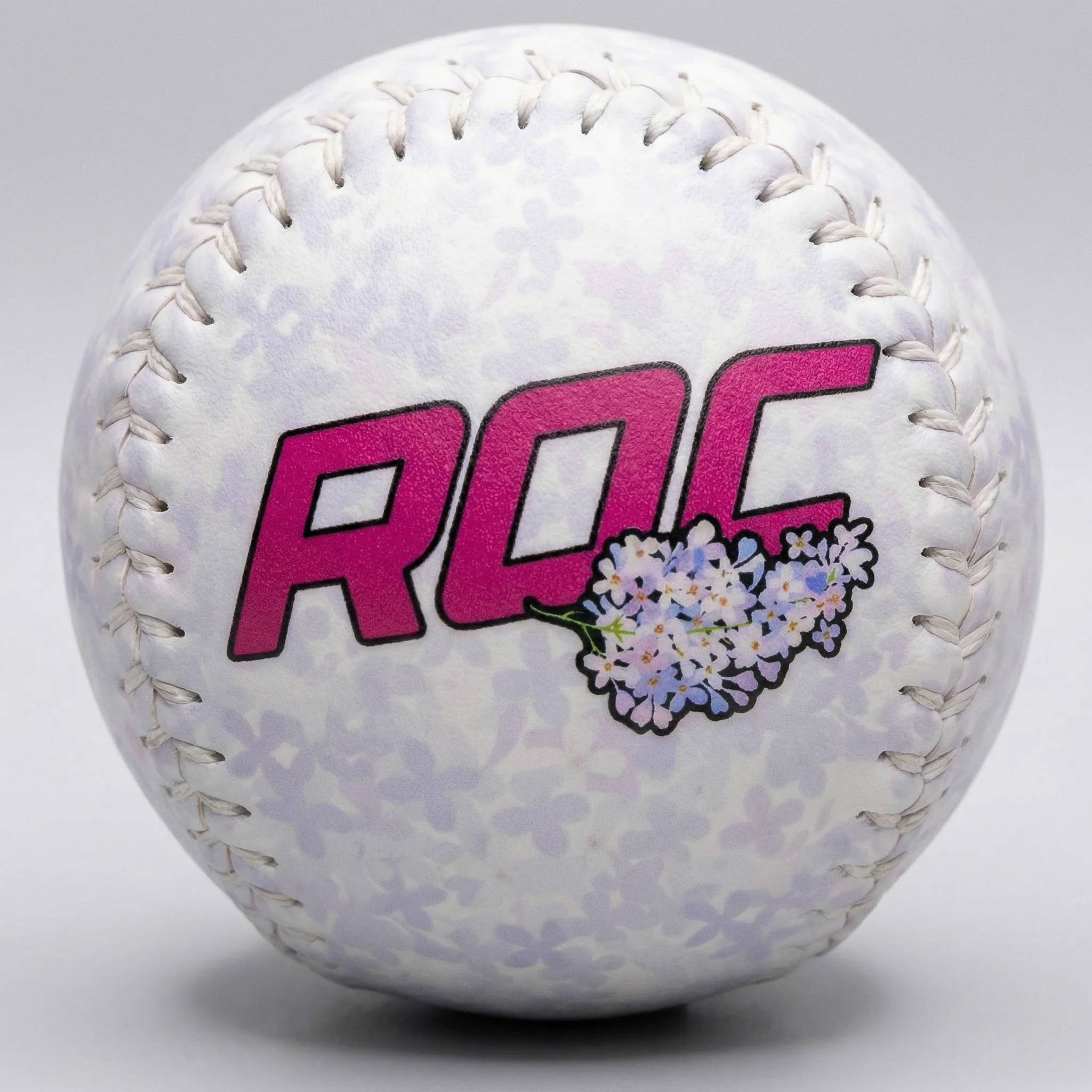 ROC the Lilac Novelty Baseball