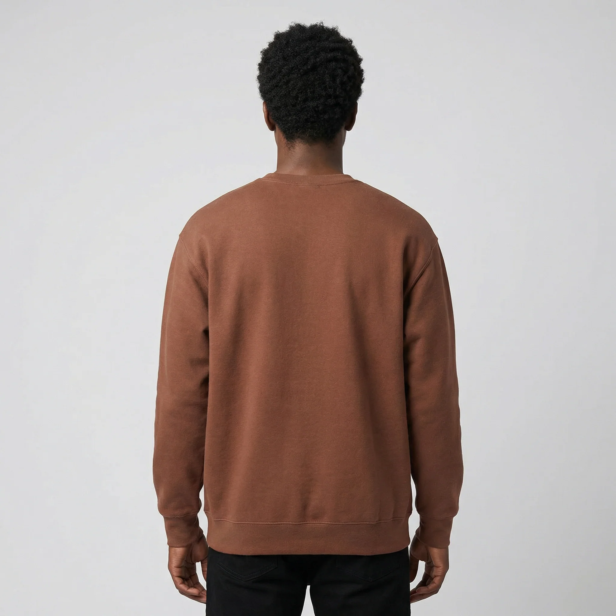 Rochester Plates Brown Crewneck - Image 3