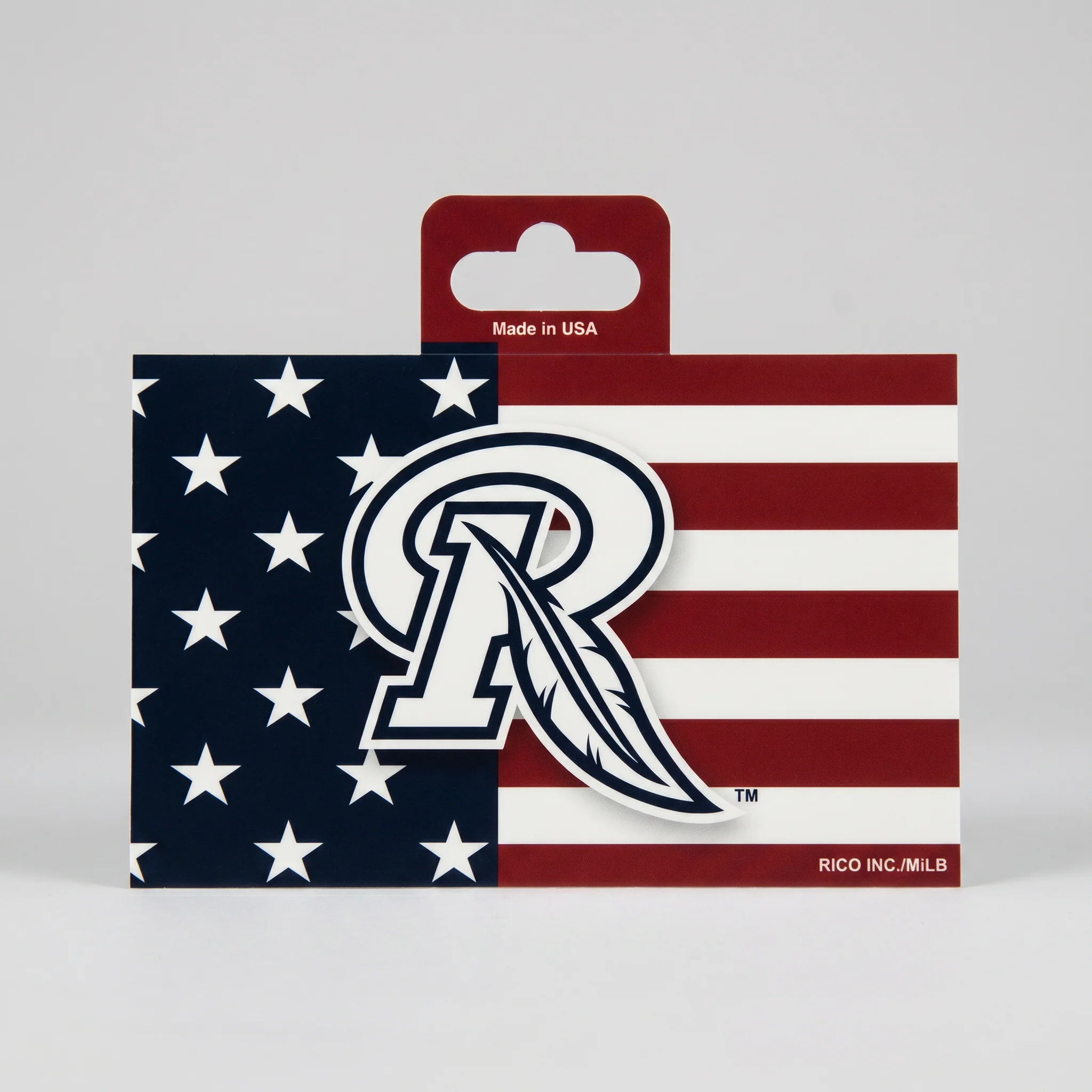 Rochester Red Wings American Flag Decal