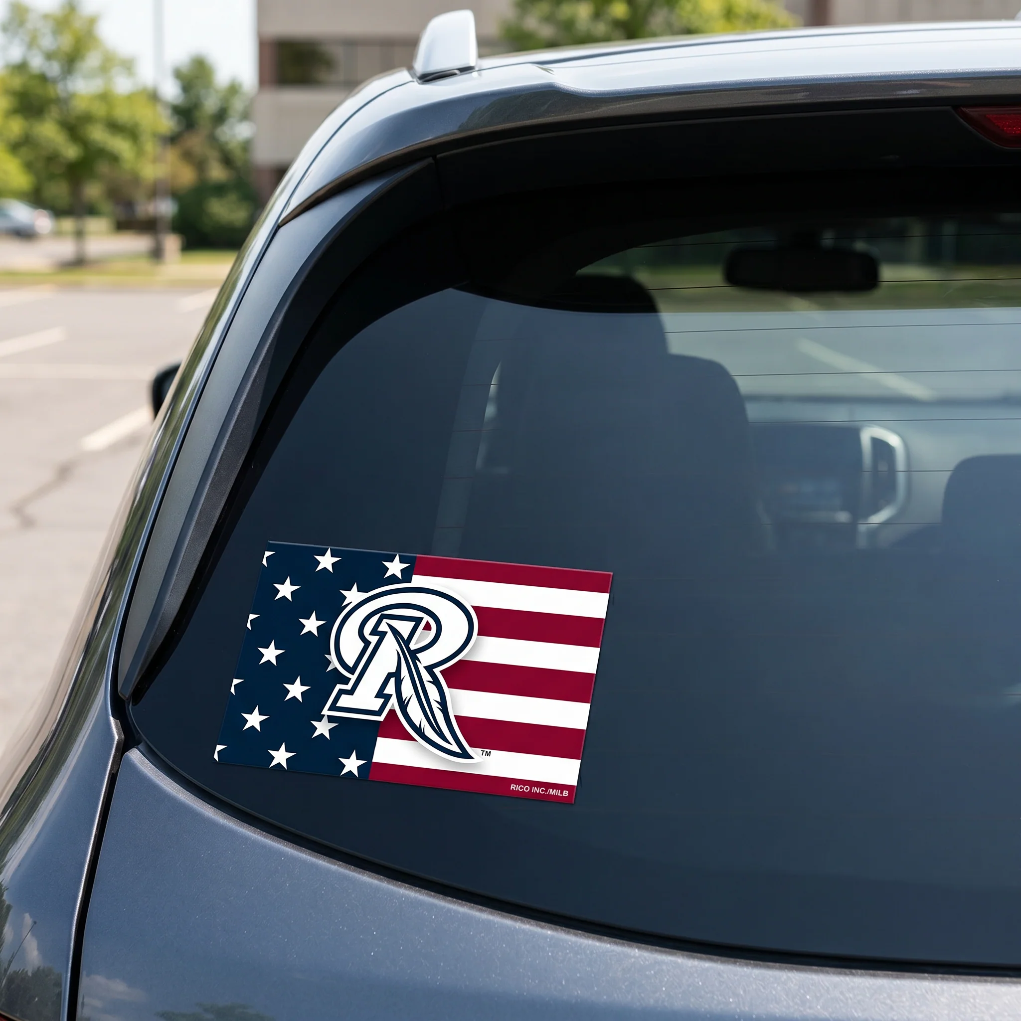 Rochester Red Wings American Flag Decal - Image 2