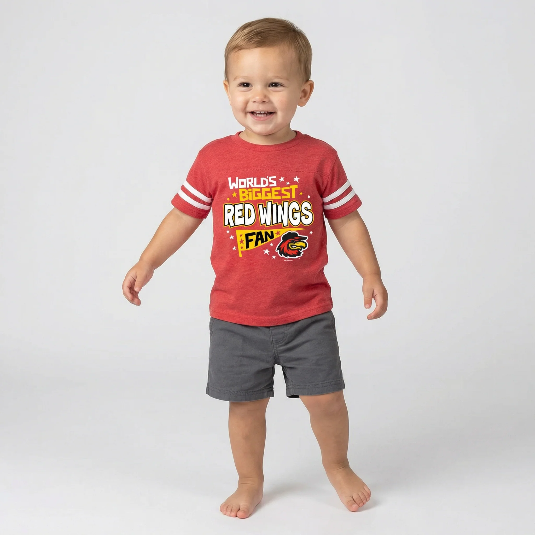 Toddler Biggest Red Wings Fan Tee - Image 2
