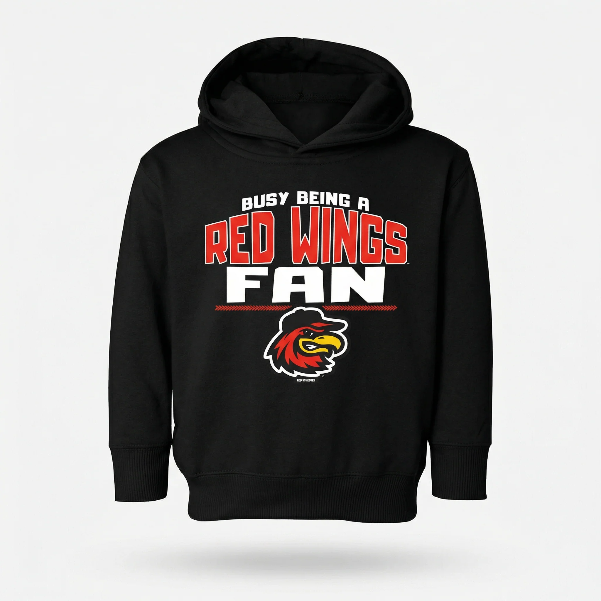 Toddler Red Wings Fan Hoodie