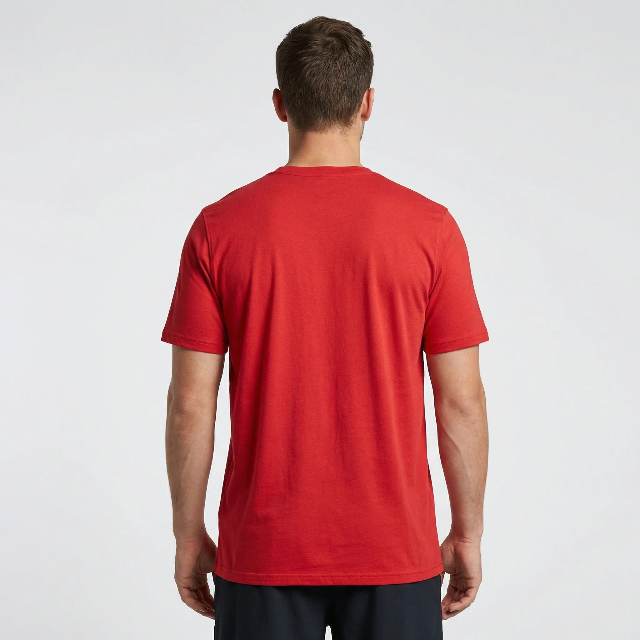 Under Armour Mens Red Tech Tee - Image 3